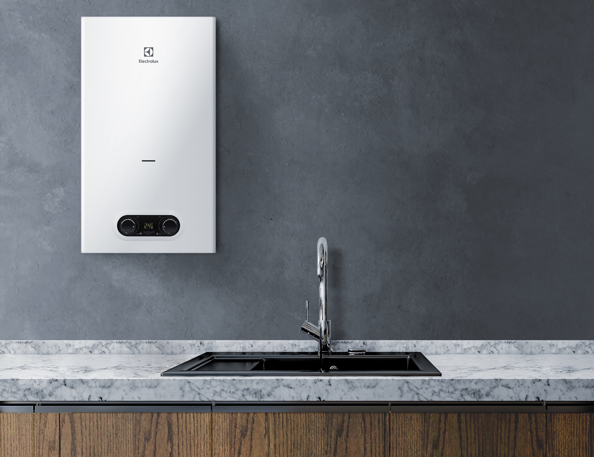 Electrolux NanoPlus Electrolux NanoPlus забота в каждой капле горячей воды